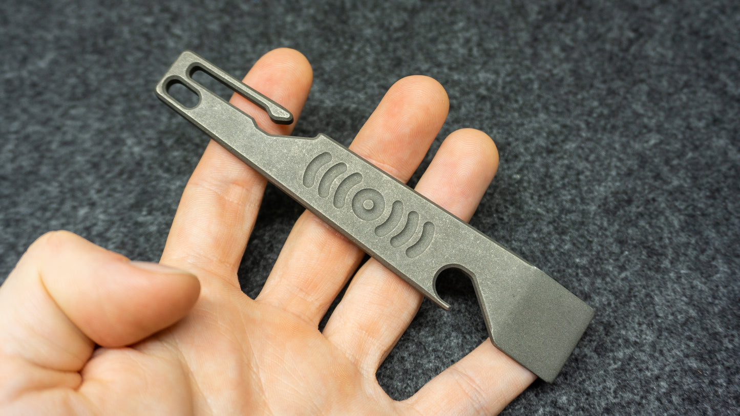 PR001 - A/O Blasted & Tumbled Titanium