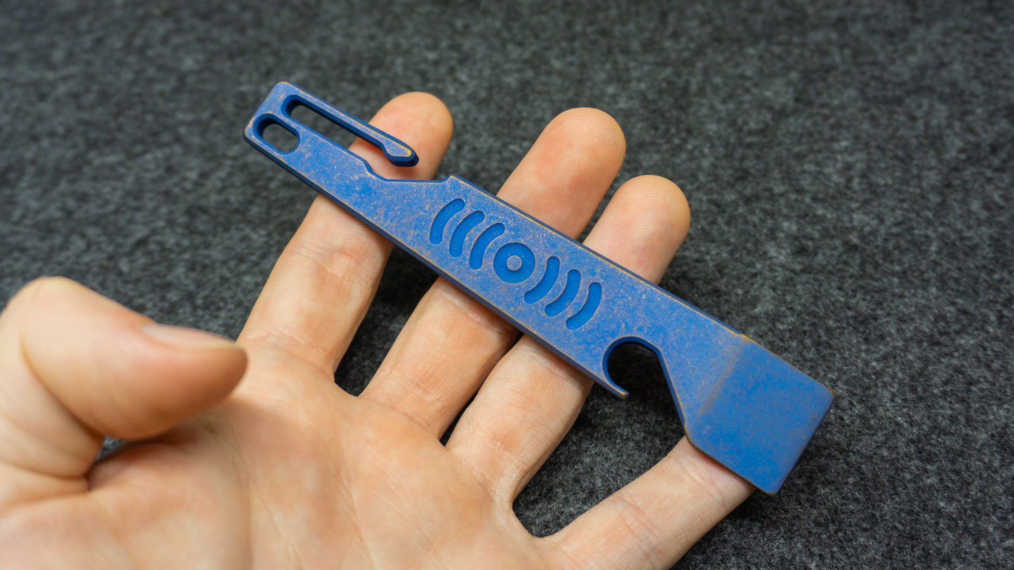 PR001 - Matte Blue & Bronze Titanium
