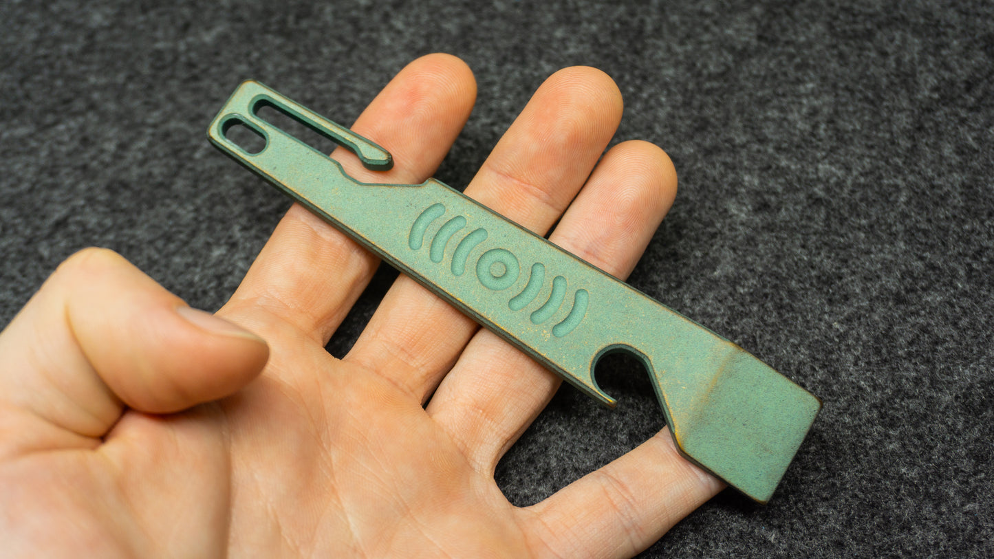 PR001 - Matte Green & Bronze Titanium