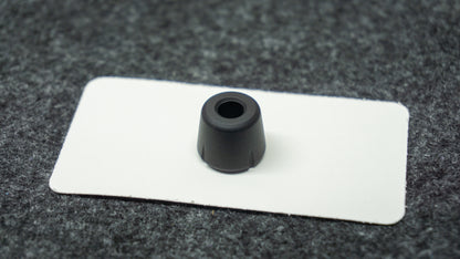 BD001 - Blasted Black Delrin