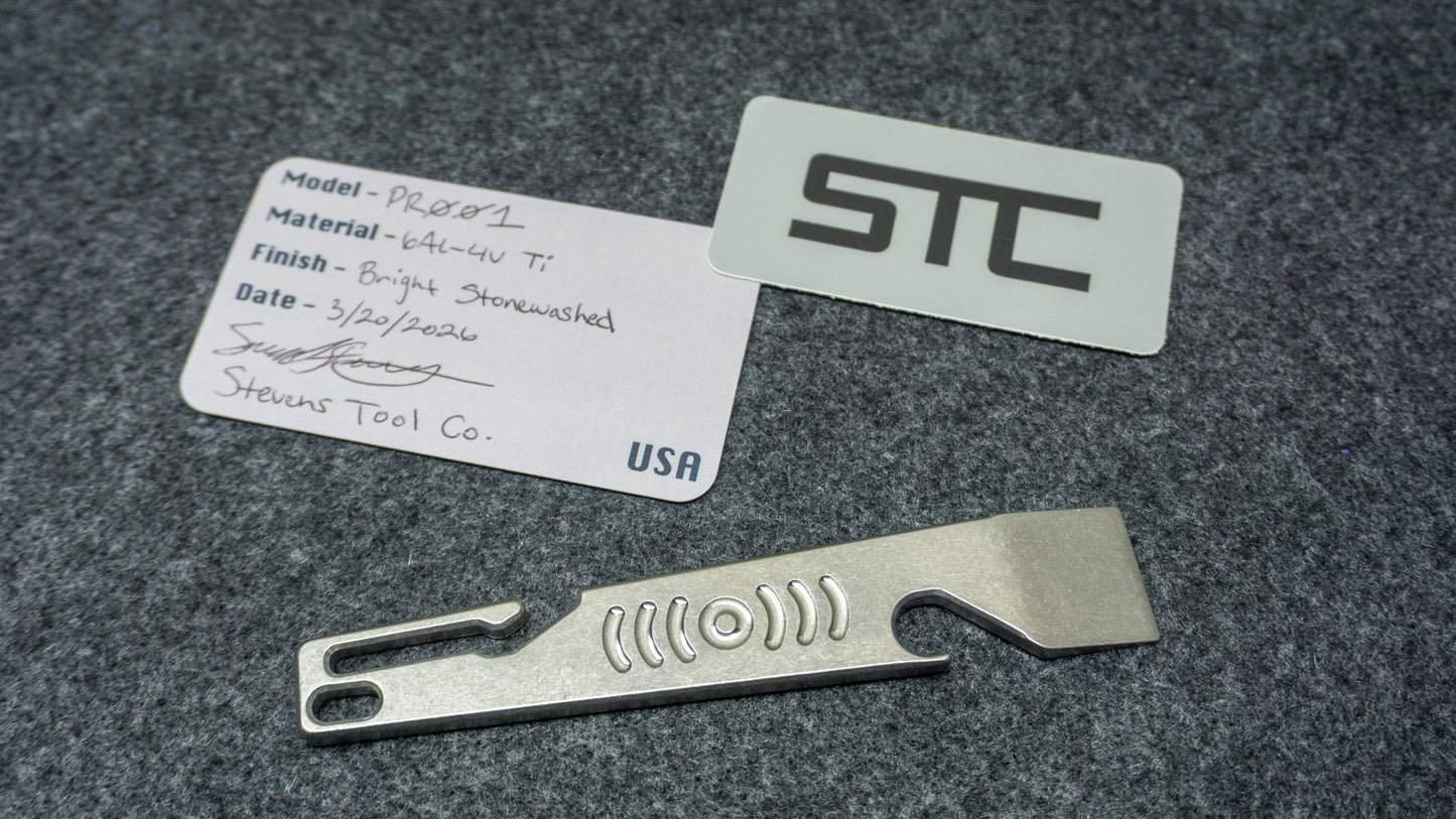 PR001 - Bright Stonewashed Titanium