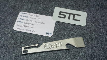 PR001 - Bright Stonewashed Titanium
