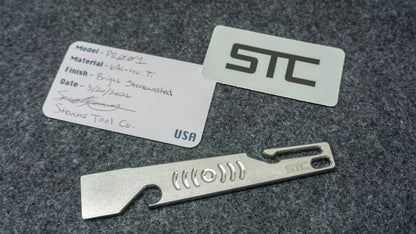 PR001 - Bright Stonewashed Titanium