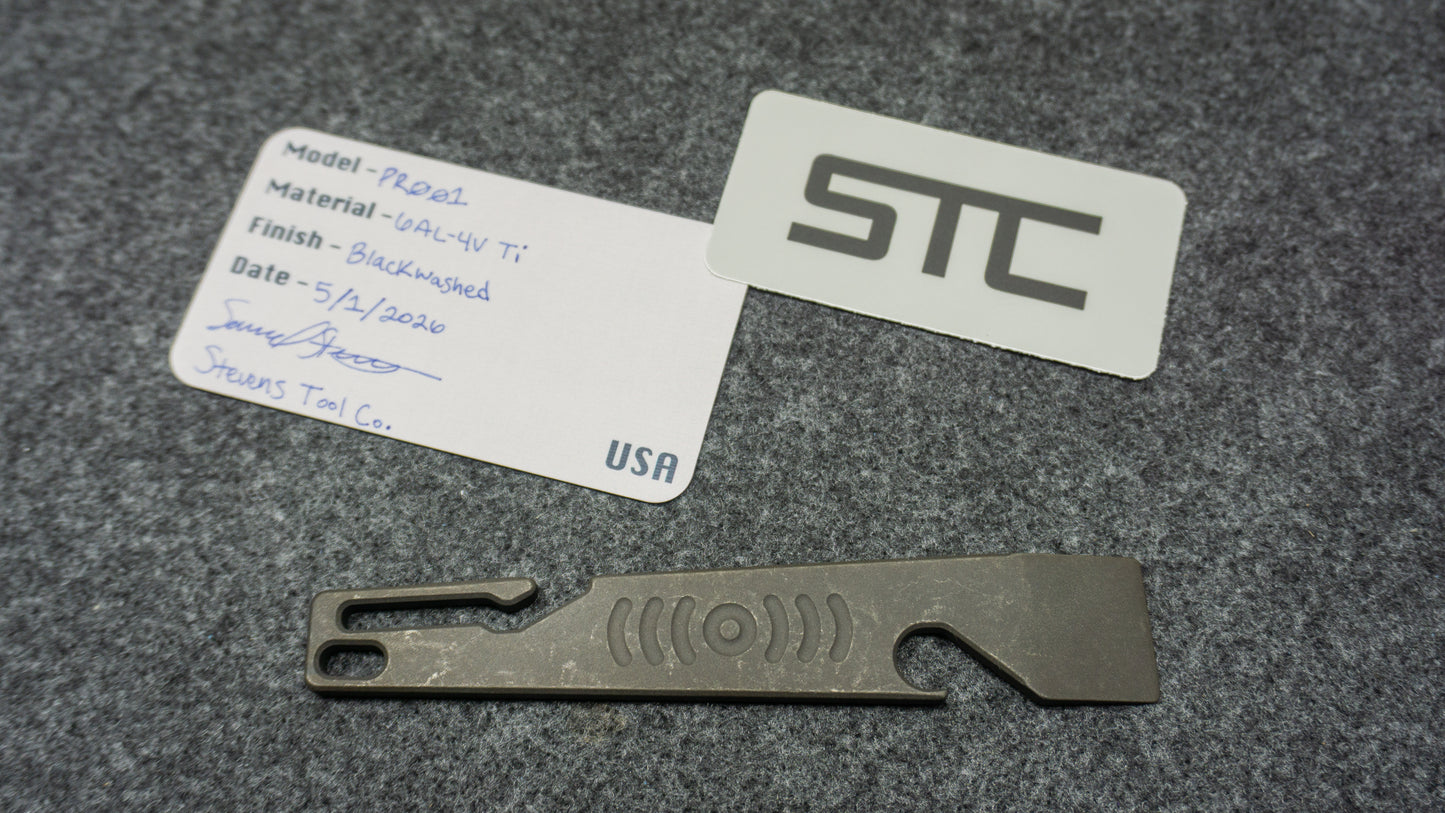 PR001 - Blackwashed Titanium