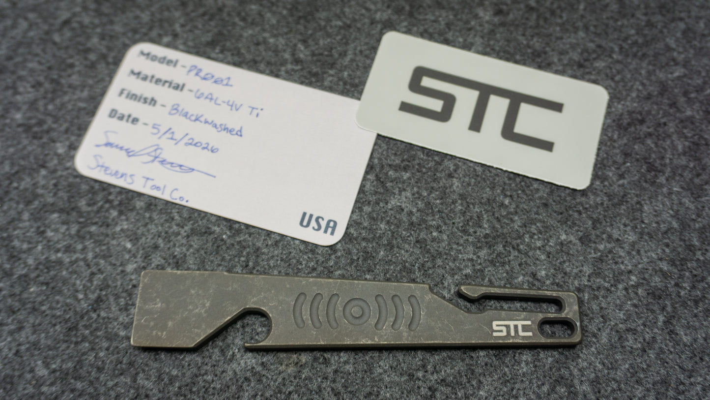 PR001 - Blackwashed Titanium