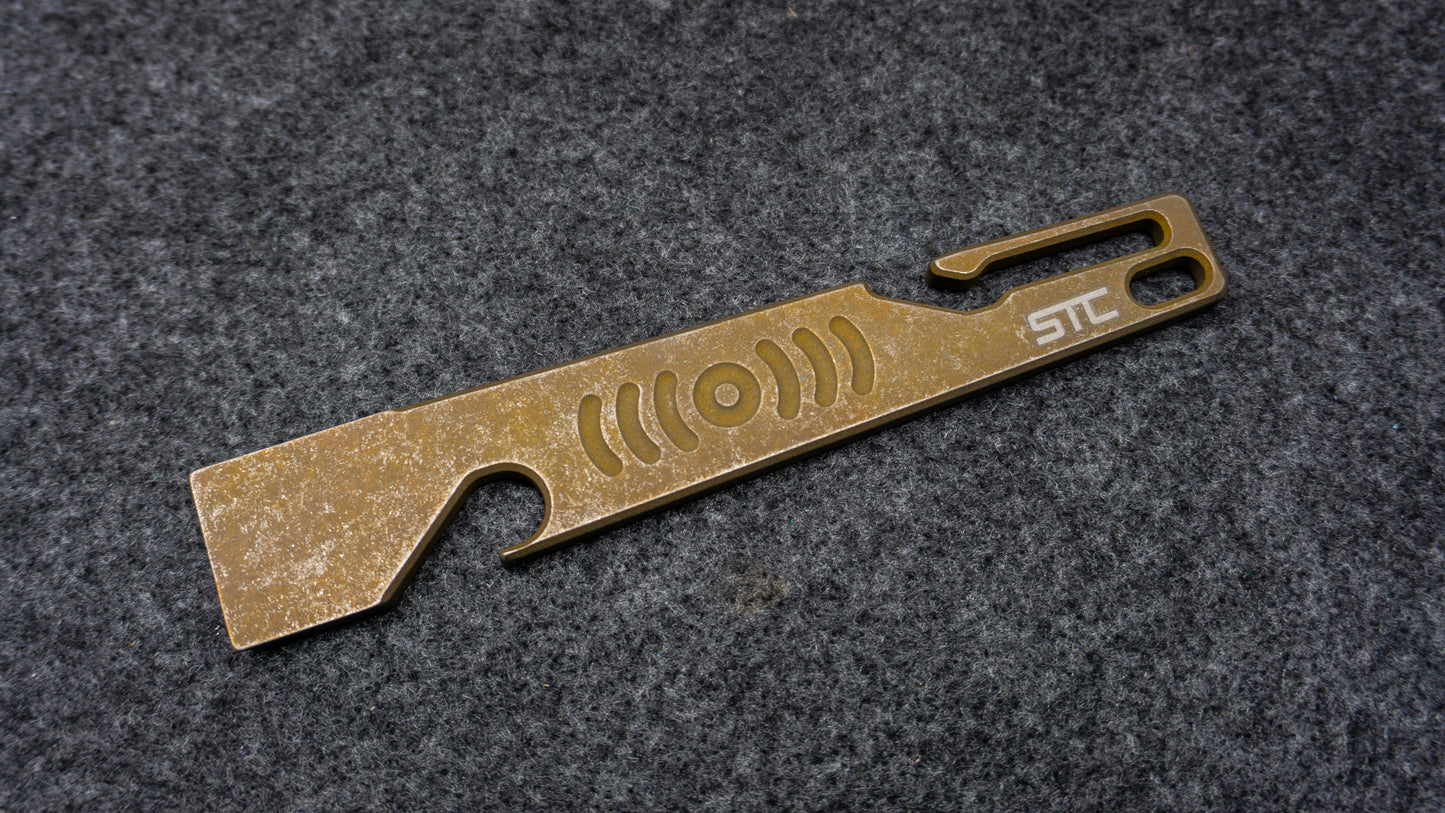 PR001 - Distressed Matte Bronze Titanium