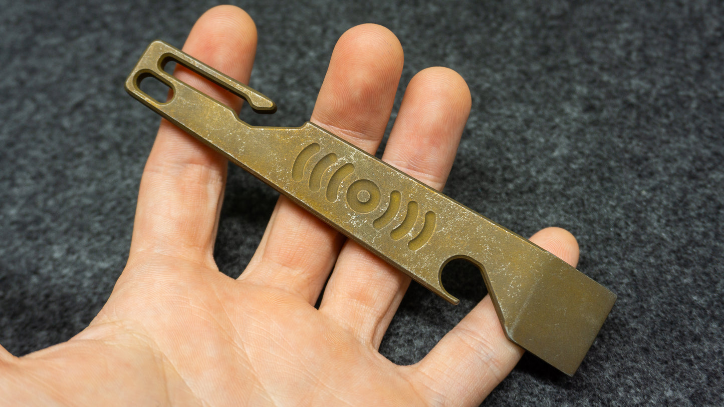 PR001 - Distressed Matte Bronze Titanium