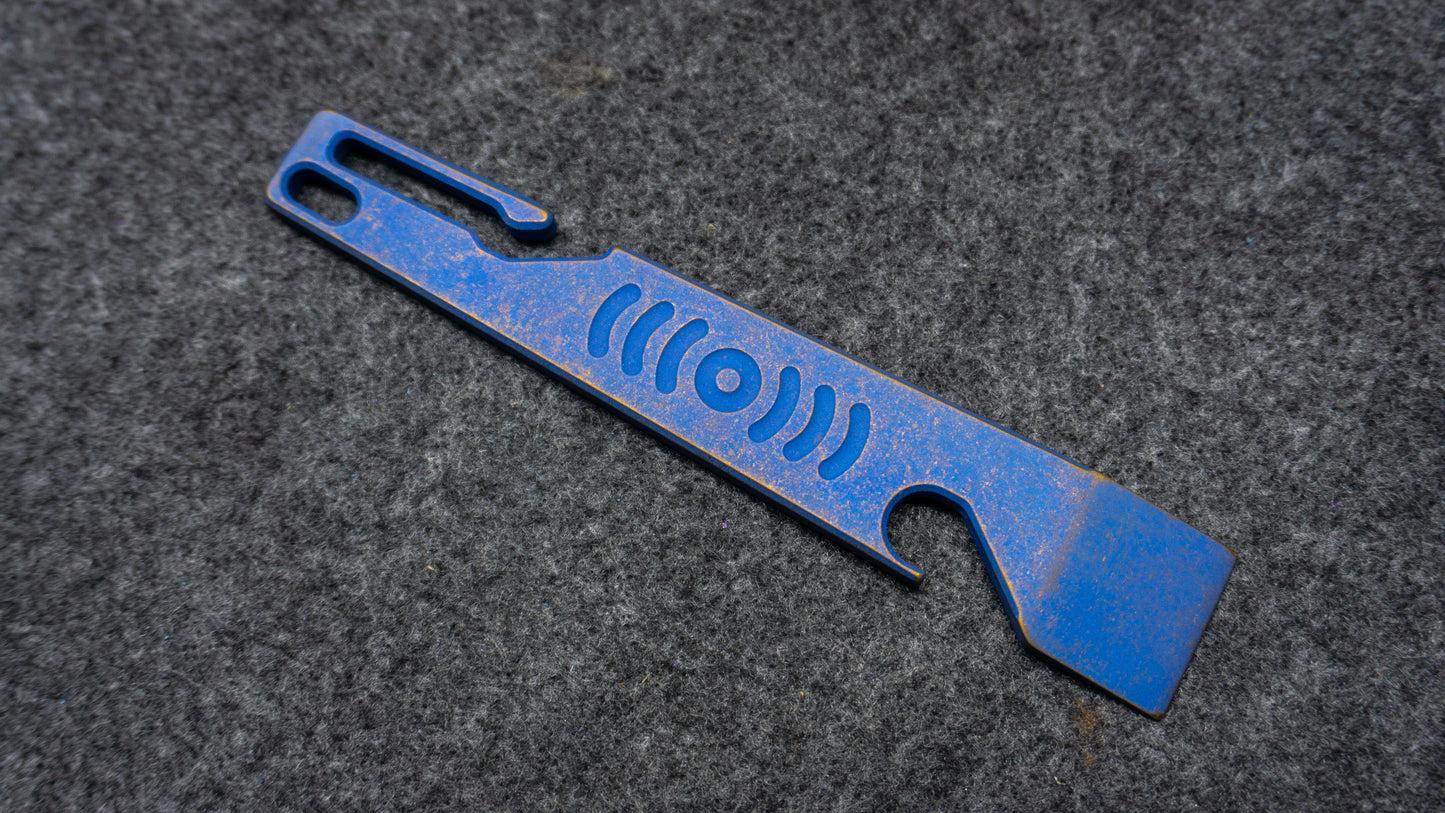 PR001 - Matte Blue & Bronze Titanium