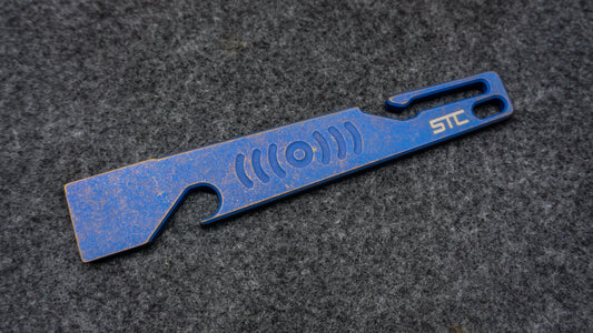 PR001 - Matte Blue & Bronze Titanium