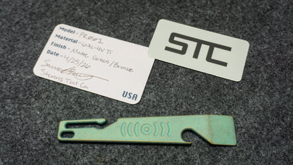 PR001 - Matte Green & Bronze Titanium
