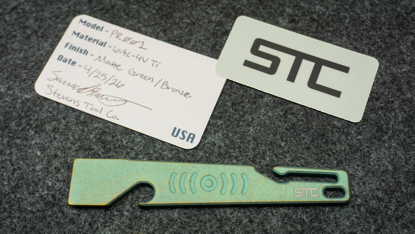 PR001 - Matte Green & Bronze Titanium