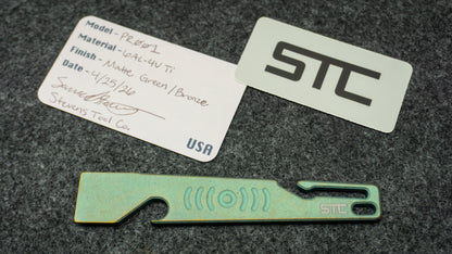 PR001 - Matte Green & Bronze Titanium